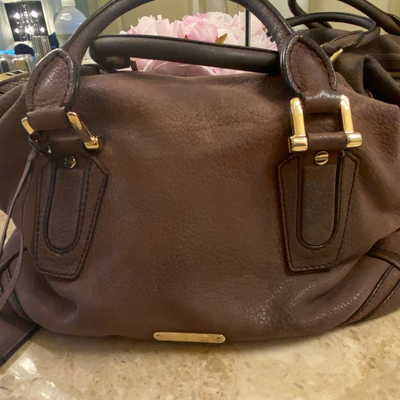 BURBERRY Leather Dusty Mauve Purse - Picture 8 of 10